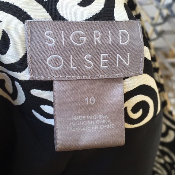 Sigrid Olsen Silk jacket=10 - Picture 8 of 8